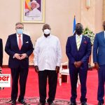 President Museveni receives credentials of four new envoys to Uganda
